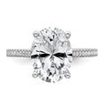 Load image into Gallery viewer, 4.27ct Oval Cut Certified Lab Grown Diamond Engagement Ring
