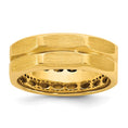 Load image into Gallery viewer, Men's Satin Octagon 7.7mm Ring
