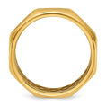 Load image into Gallery viewer, Men's Satin Octagonal 7mm 14k Ring
