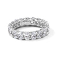 Load image into Gallery viewer, 5 carat Oval Eternity Wedding Band Certified Lab Grown Ring
