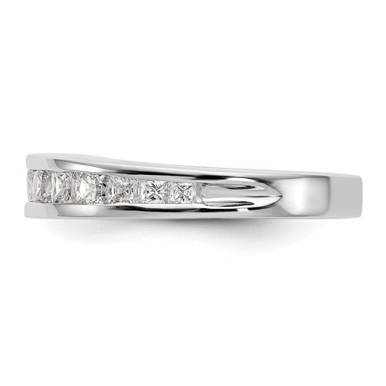 1.16 carat Channel-Set Princess Diamond Wedding Band