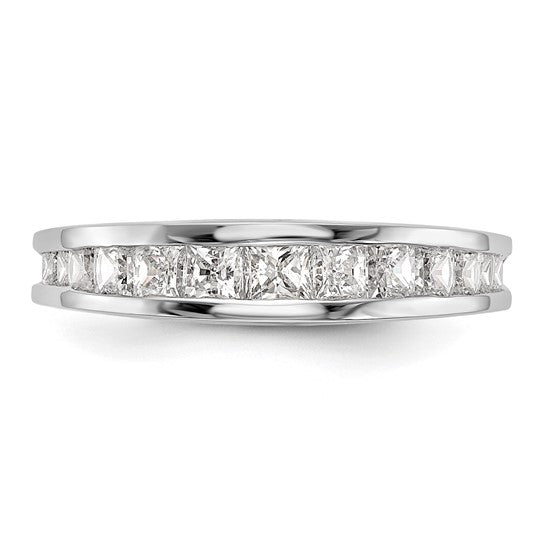 1.16 carat Channel-Set Princess Diamond Wedding Band