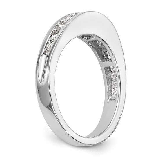 1.16 carat Channel-Set Princess Diamond Wedding Band