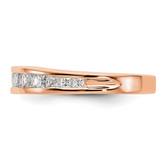 1.16 carat Channel-Set Princess Diamond Wedding Band