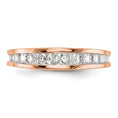 Load image into Gallery viewer, 1.16 carat Channel-Set Princess Diamond Wedding Band
