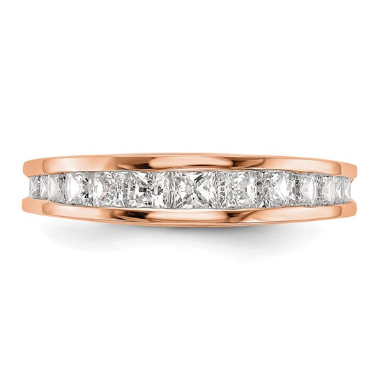 1.16 carat Channel-Set Princess Diamond Wedding Band