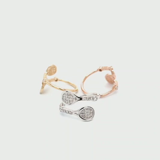 The Un-Matched Racket Ring - by Sabii Sports Jewelry®